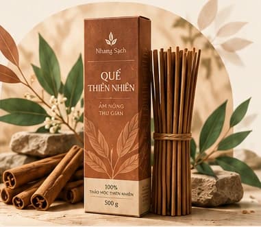 Phối cảnh minh họa Nhang quế thiên nhiên